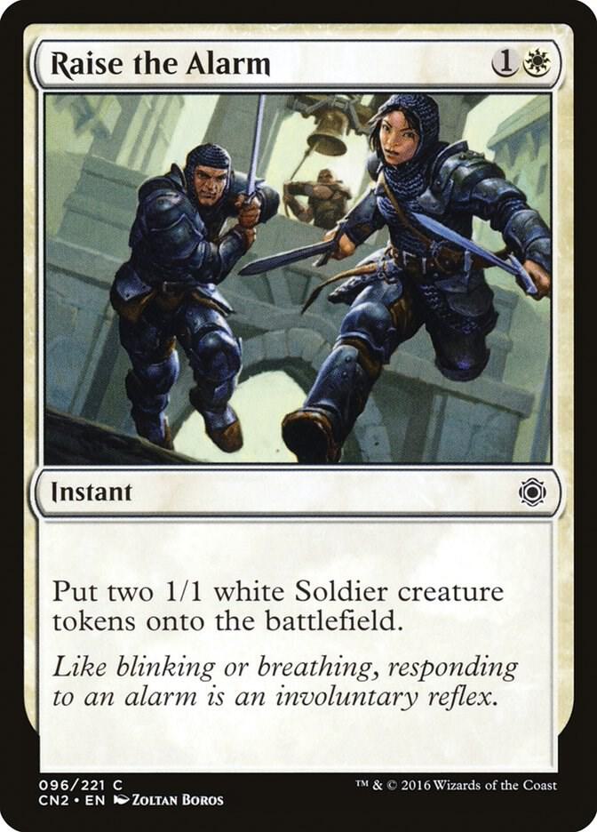 Raise the Alarm 96 card from Conspiracy: Take the Crown
