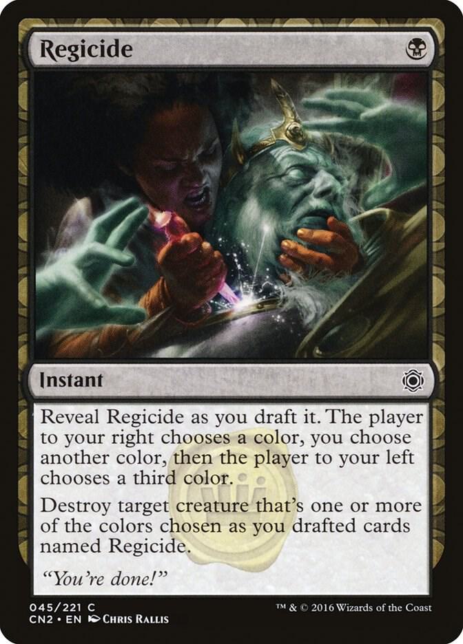 Regicide 45 card from Conspiracy: Take the Crown