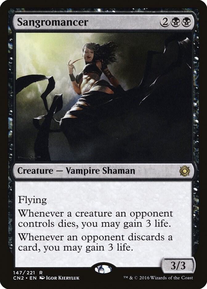 Sangromancer 147 card from Conspiracy: Take the Crown
