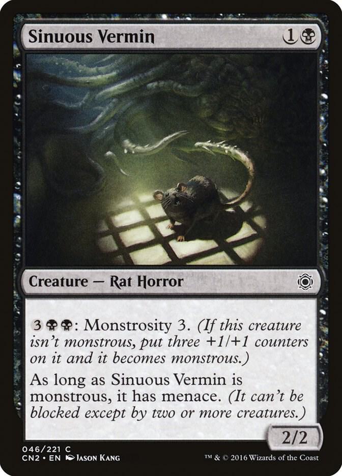 Sinuous Vermin 46 card from Conspiracy: Take the Crown