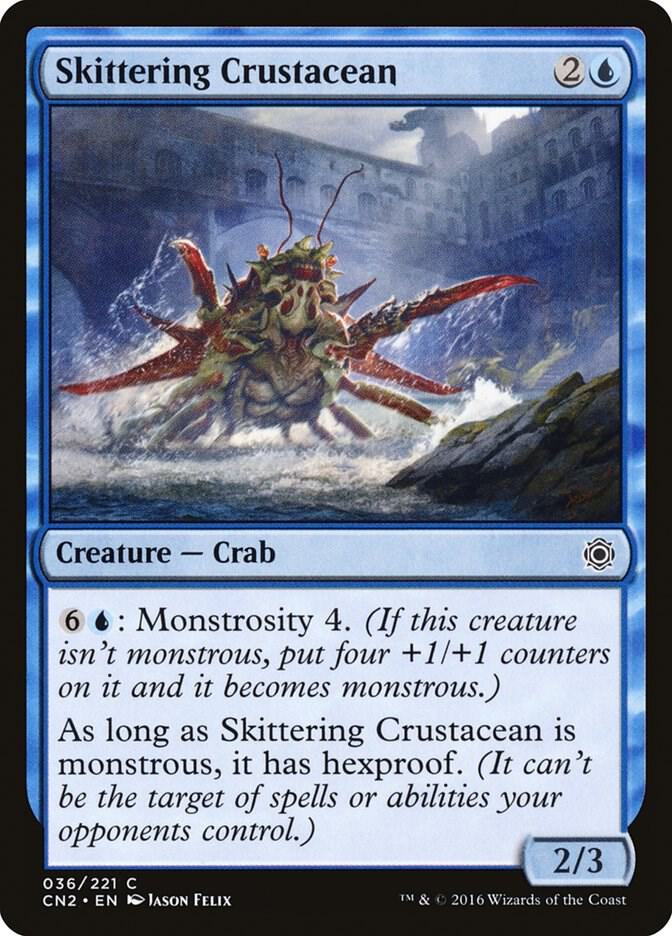Skittering Crustacean 36 card from Conspiracy: Take the Crown