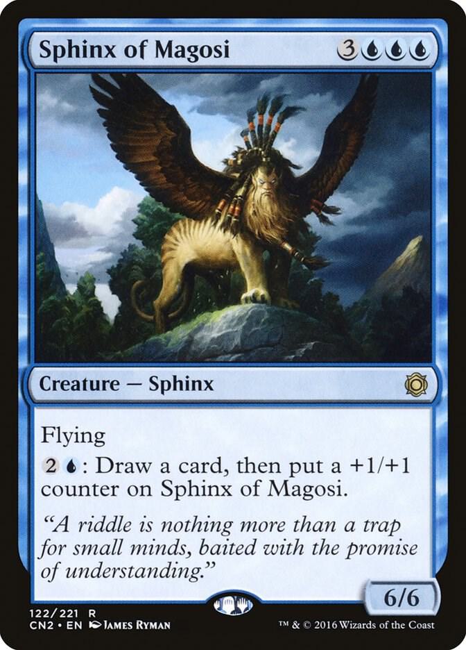 Sphinx of Magosi 122 card from Conspiracy: Take the Crown