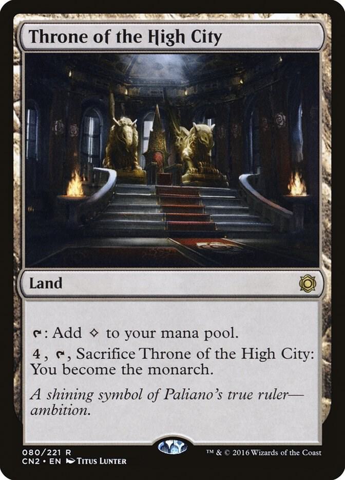 Throne of the High City 80 card from Conspiracy: Take the Crown