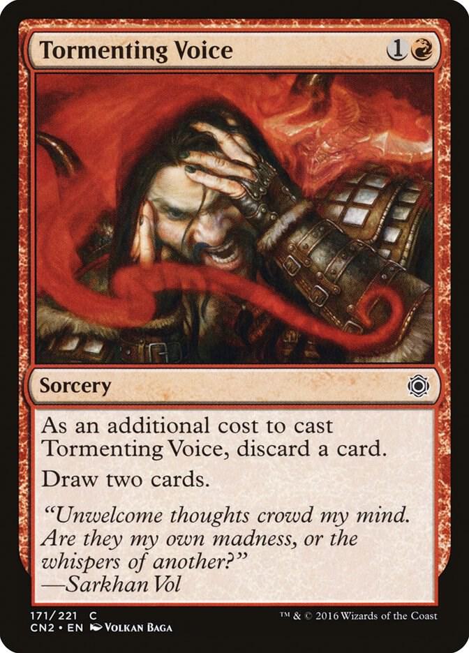 Tormenting Voice 171 card from Conspiracy: Take the Crown