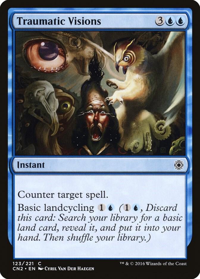 Traumatic Visions 123 card from Conspiracy: Take the Crown