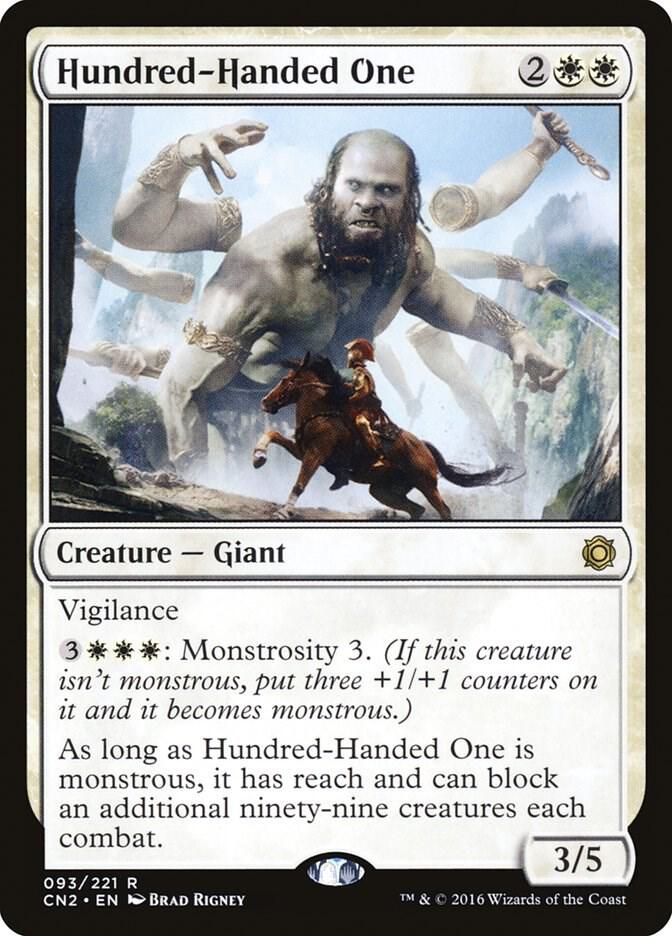 Hundred-Handed One 93 card from Conspiracy: Take the Crown