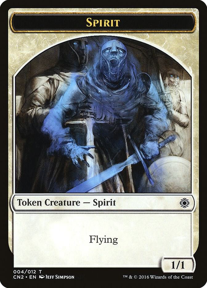 Spirit Token 4 card from Conspiracy: Take the Crown
