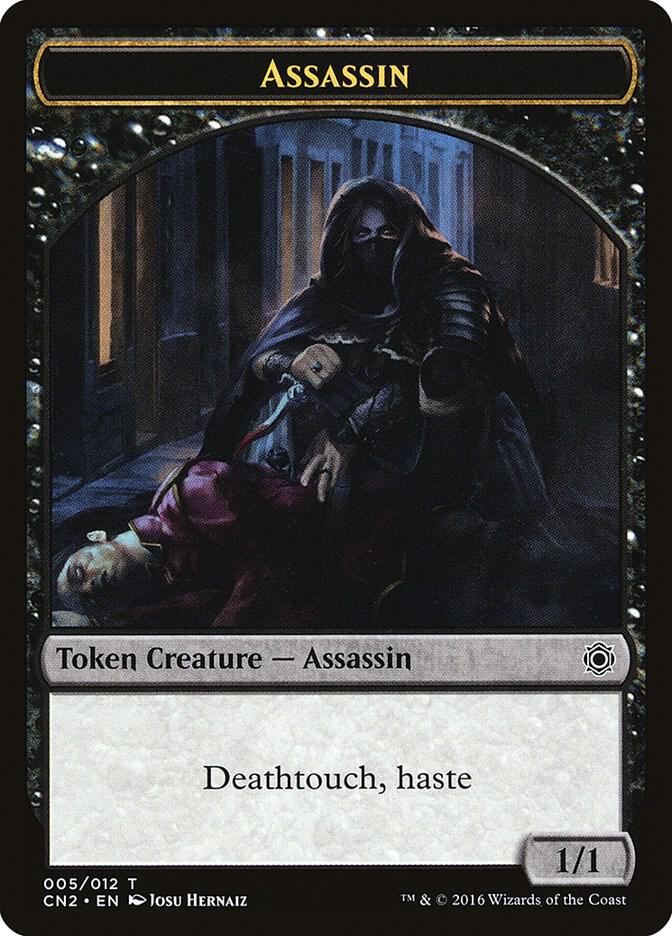 Assassin Token 5 card from Conspiracy: Take the Crown