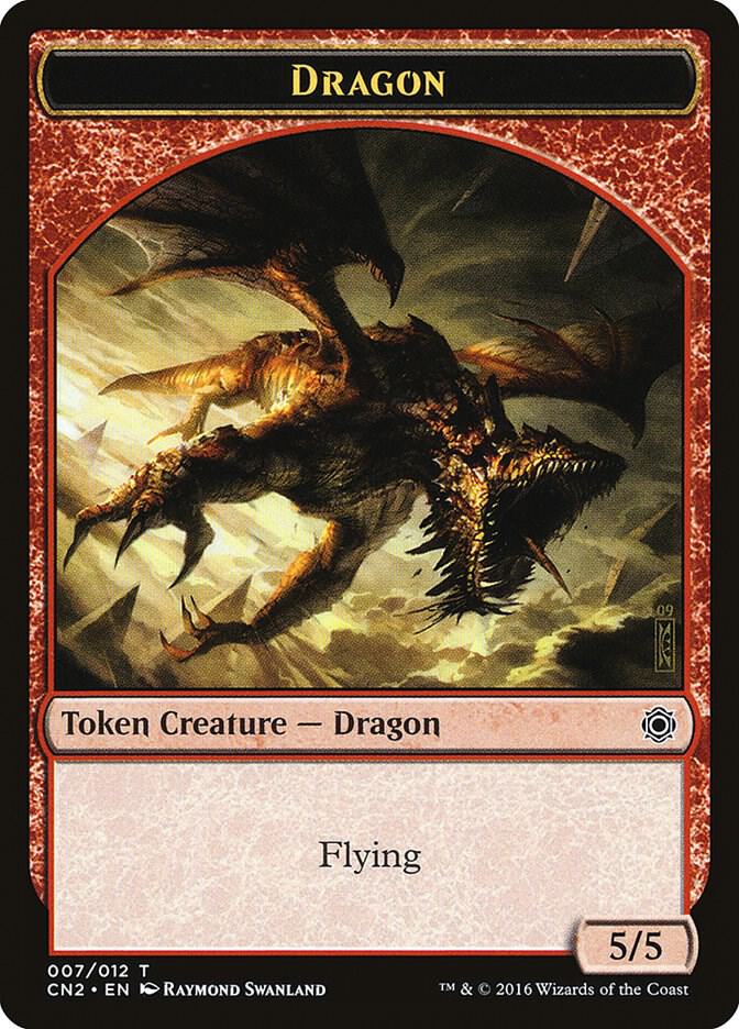 Dragon Token 7 card from Conspiracy: Take the Crown