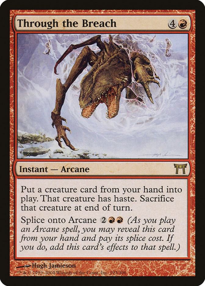 Through the Breach 193 card from Champions of Kamigawa