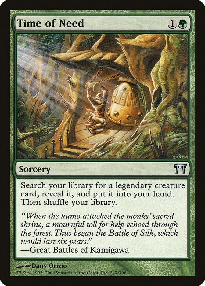 Time of Need 247 card from Champions of Kamigawa