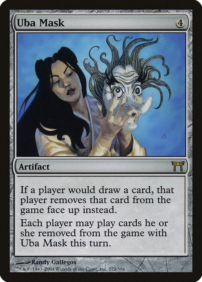 Uba Mask 272 card from Champions of Kamigawa