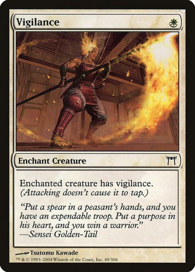 Vigilance 49 card from Champions of Kamigawa