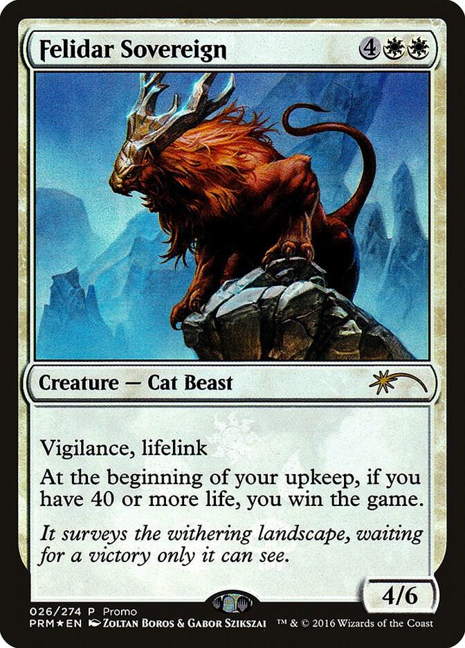 Felidar Sovereign 26 card from Media Promos