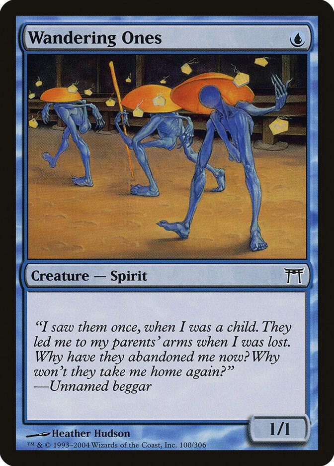 Wandering Ones 100 card from Champions of Kamigawa