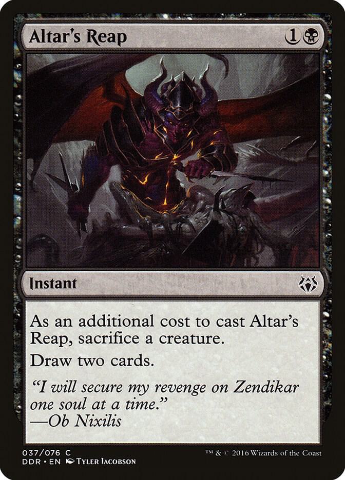 Altar's Reap 37 card from Duel Decks: Nissa vs. Ob Nixilis