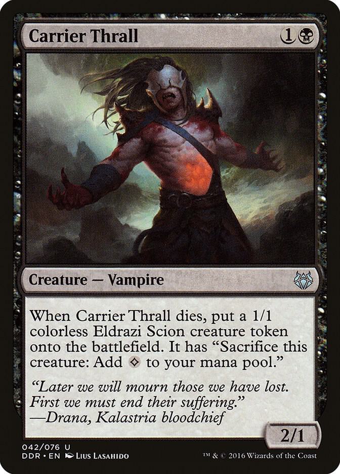 Carrier Thrall 42 card from Duel Decks: Nissa vs. Ob Nixilis