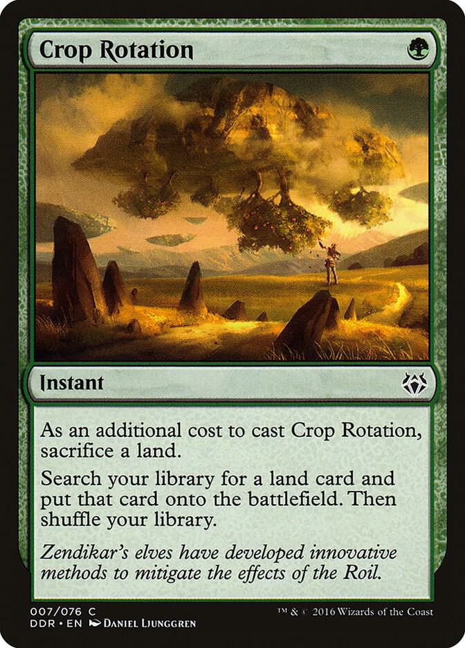 Crop Rotation 7 card from Duel Decks: Nissa vs. Ob Nixilis