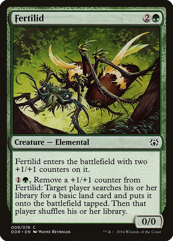 Fertilid 9 card from Duel Decks: Nissa vs. Ob Nixilis