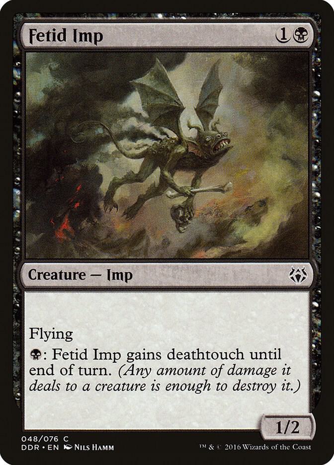 Fetid Imp 48 card from Duel Decks: Nissa vs. Ob Nixilis