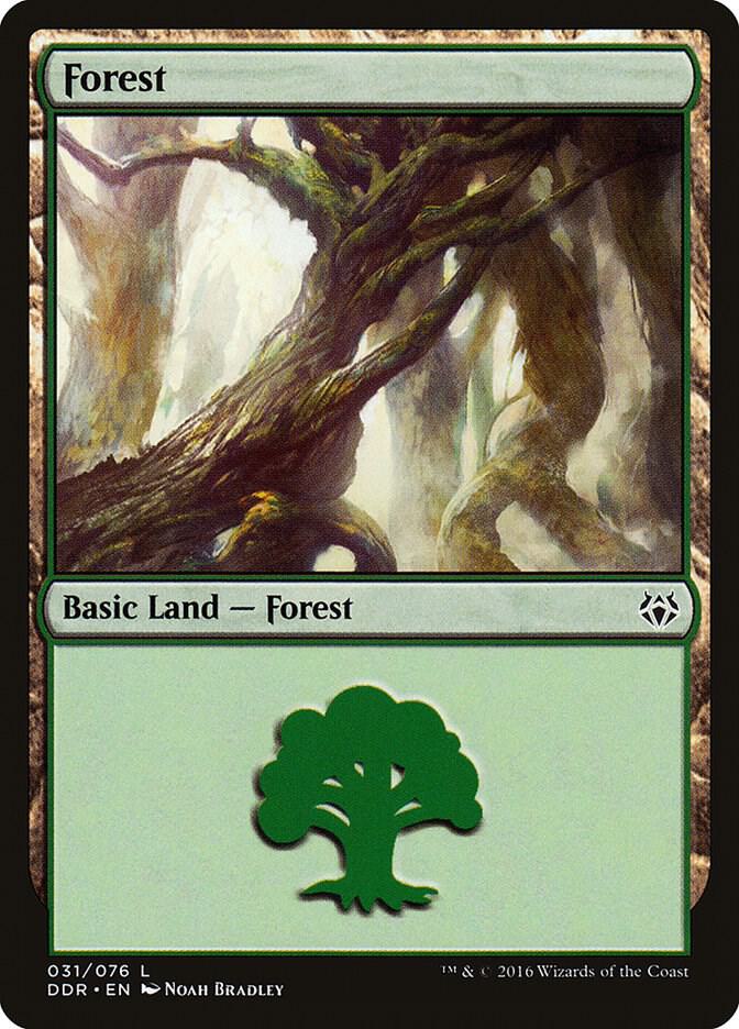 Forest 31 card from Duel Decks: Nissa vs. Ob Nixilis