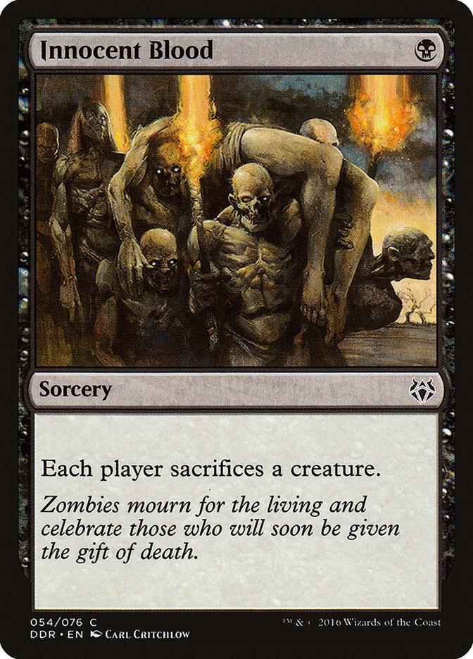 Innocent Blood 54 card from Duel Decks: Nissa vs. Ob Nixilis