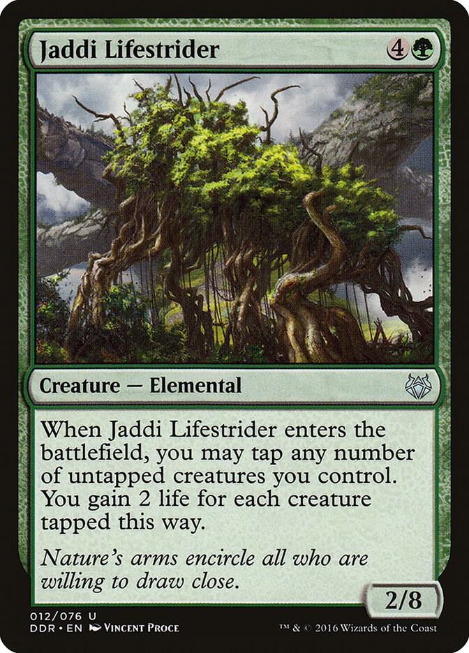 Jaddi Lifestrider 12 card from Duel Decks: Nissa vs. Ob Nixilis