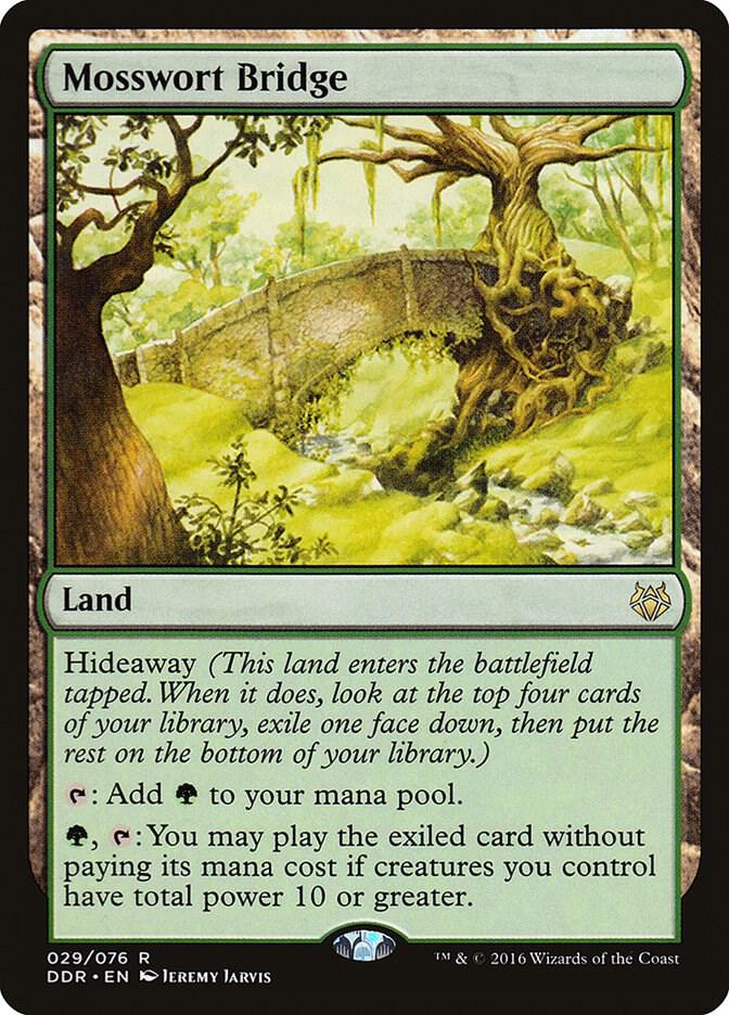 Mosswort Bridge 29 card from Duel Decks: Nissa vs. Ob Nixilis