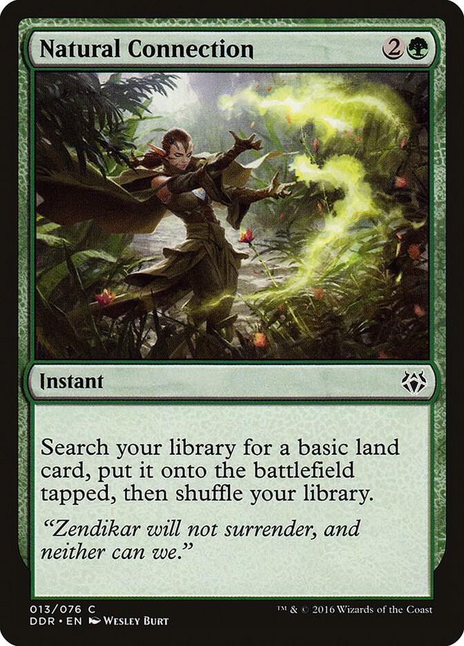 Natural Connection 13 card from Duel Decks: Nissa vs. Ob Nixilis