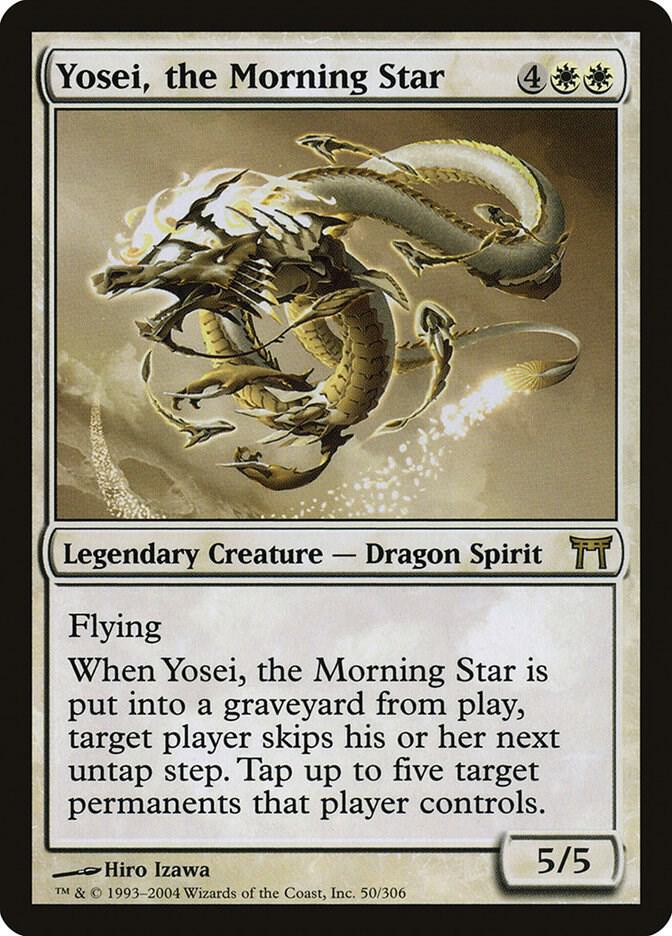 Yosei, the Morning Star 50 card from Champions of Kamigawa