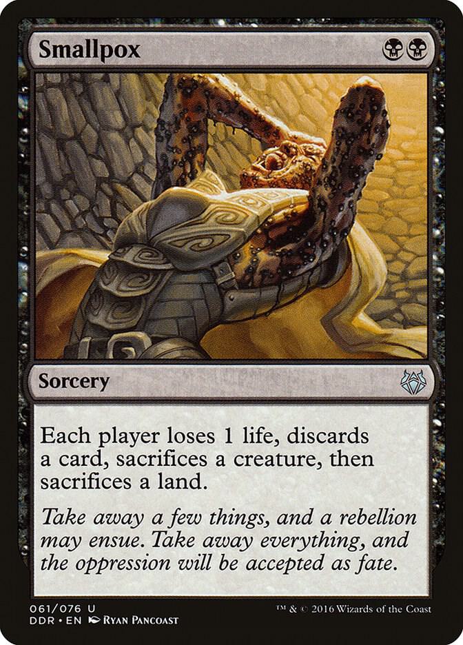 Smallpox 61 card from Duel Decks: Nissa vs. Ob Nixilis