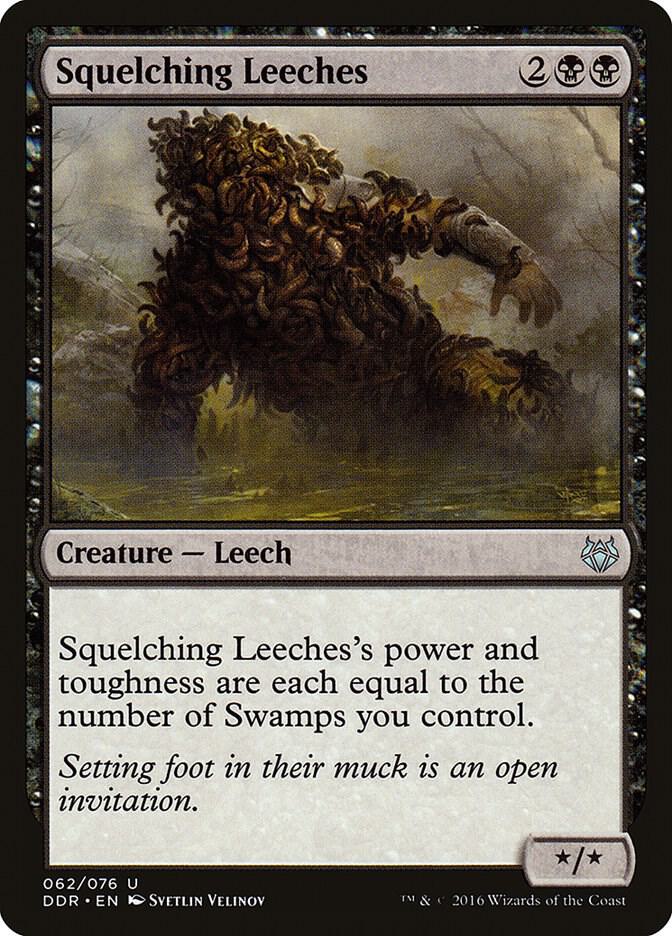 Squelching Leeches 62 card from Duel Decks: Nissa vs. Ob Nixilis