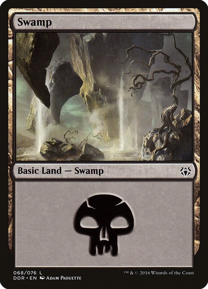 Swamp 68 card from Duel Decks: Nissa vs. Ob Nixilis