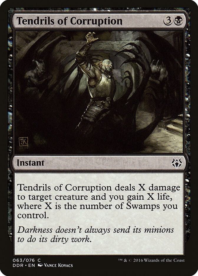 Tendrils of Corruption 63 card from Duel Decks: Nissa vs. Ob Nixilis
