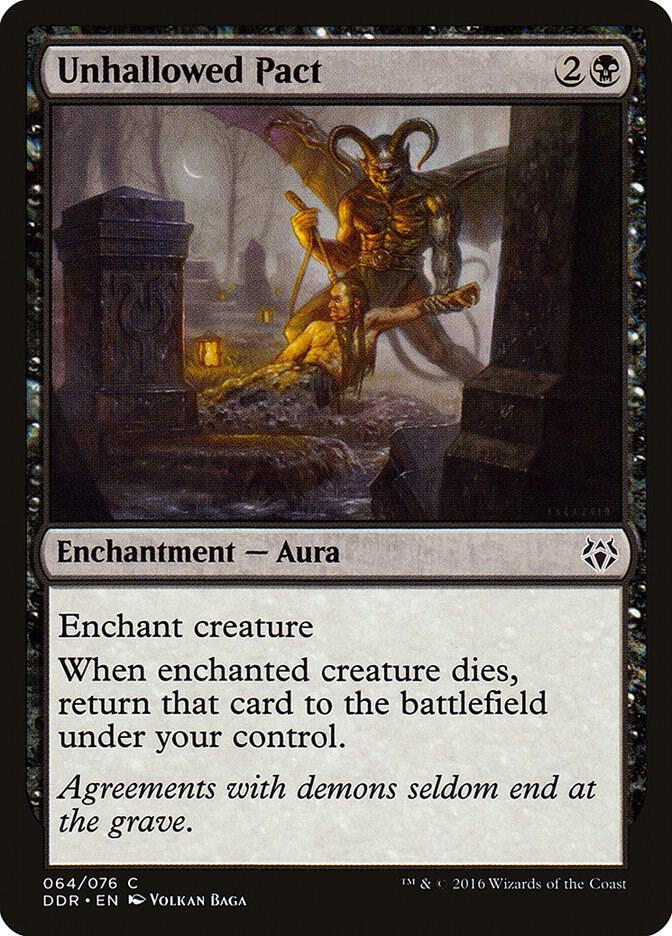 Unhallowed Pact 64 card from Duel Decks: Nissa vs. Ob Nixilis