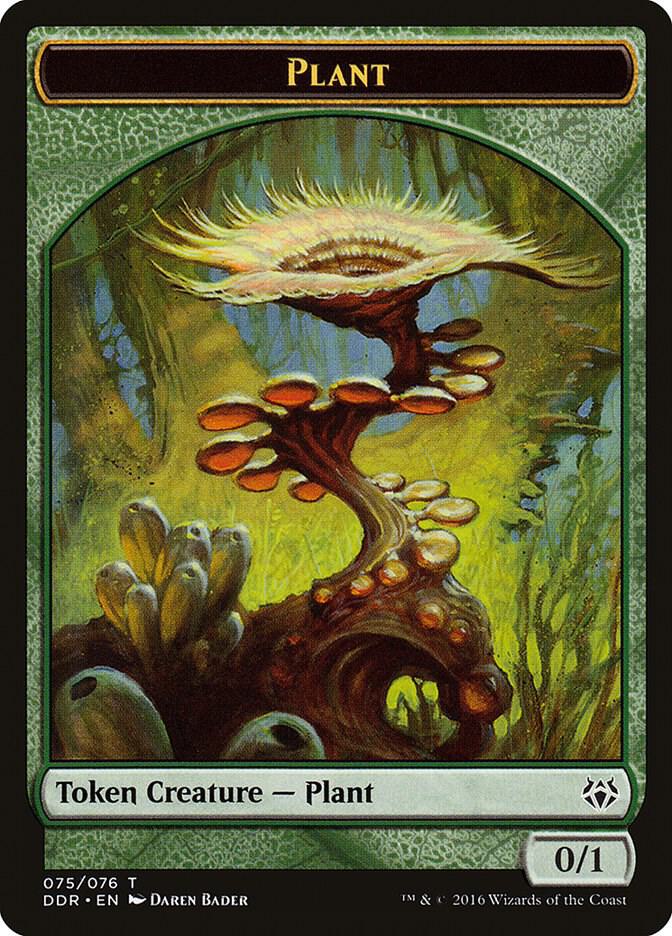 Plant Token 75 card from Duel Decks: Nissa vs. Ob Nixilis