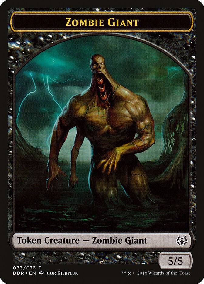Zombie Giant Token 73 card from Duel Decks: Nissa vs. Ob Nixilis