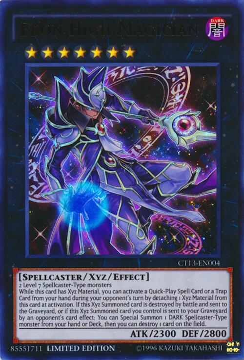 Ebon High Magician CT13-EN004 card from 2016 Mega-Tins