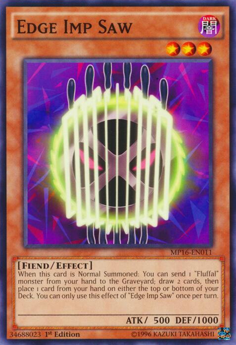 Edge Imp Saw MP16-EN011 card from 2016 Mega-Tins Mega Pack