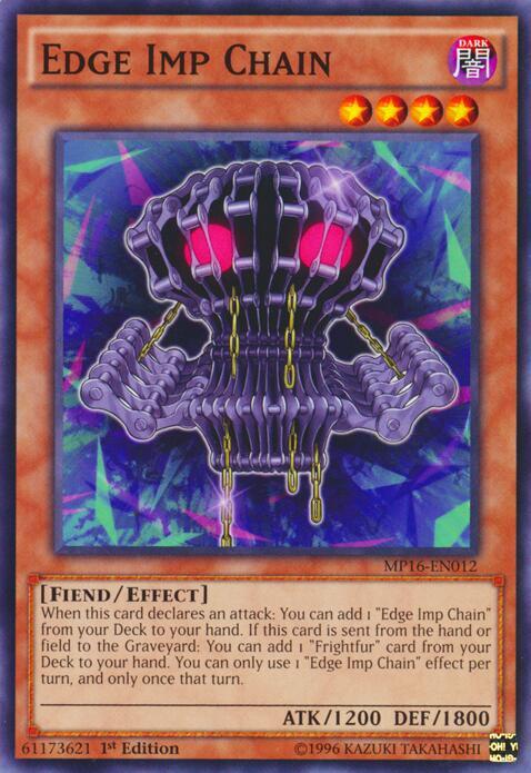 Edge Imp Chain MP16-EN012 card from 2016 Mega-Tins Mega Pack