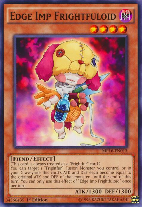Edge Imp Frightfuloid MP16-EN013 card from 2016 Mega-Tins Mega Pack