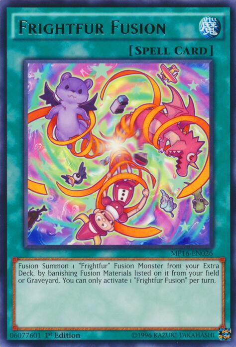 Frightfur Fusion MP16-EN026 card from 2016 Mega-Tins Mega Pack