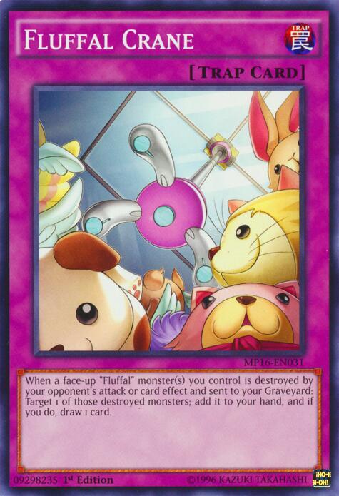Fluffal Crane MP16-EN031 card from 2016 Mega-Tins Mega Pack