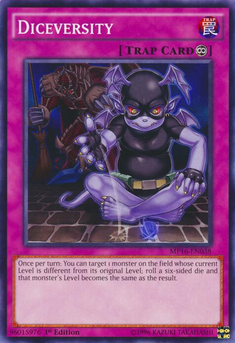 Diceversity MP16-EN038 card from 2016 Mega-Tins Mega Pack