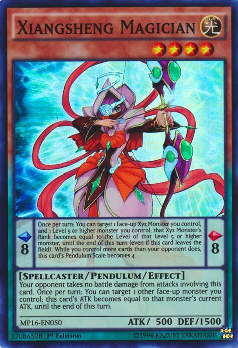 Xiangsheng Magician MP16-EN050 card from 2016 Mega-Tins Mega Pack