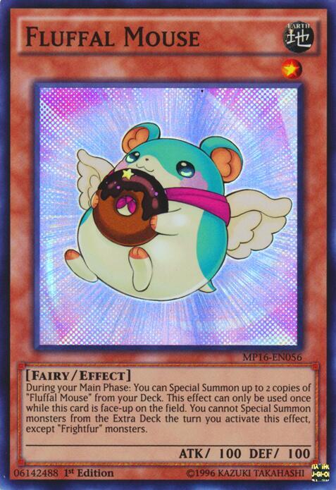 Fluffal Mouse MP16-EN056 card from 2016 Mega-Tins Mega Pack