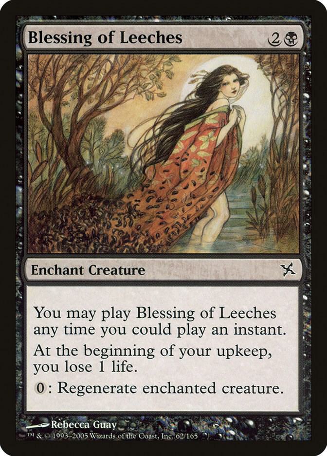 Blessing of Leeches 62 card from Betrayers of Kamigawa