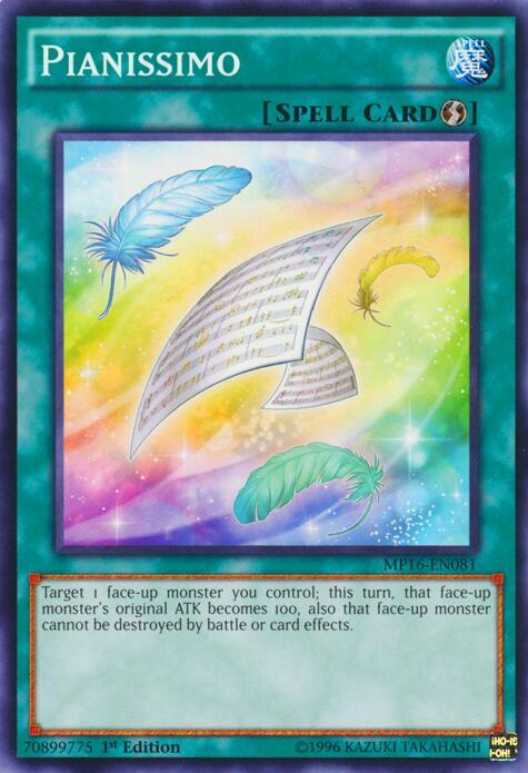 Pianissimo MP16-EN081 card from 2016 Mega-Tins Mega Pack