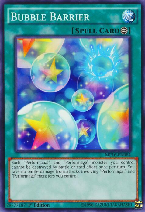 Bubble Barrier MP16-EN084 card from 2016 Mega-Tins Mega Pack