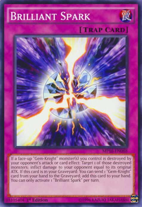 Brilliant Spark MP16-EN088 card from 2016 Mega-Tins Mega Pack